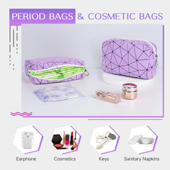 Leather period bag designed for daily use and easy access.