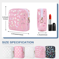 Likesing leather sanitary pouch, waterproof and durable for daily use.