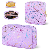 Likesing period bag front view in purple, ideal for discreet on-the-go storage