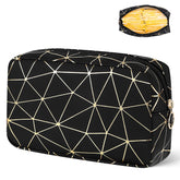 Likesing period bag leather black gold close-up showing premium craftsmanship for daily use