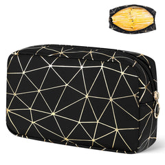Likesing period bag leather black gold close-up showing premium craftsmanship for daily use