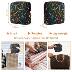 Likesing leather period bag with waterproof exterior protects contents during daily use.