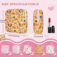 Likesing quilted period bag with multi-pocket design keeps essentials organized.