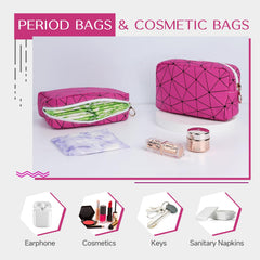 Likesing leather pad bag features water-resistant design and easy wipe-clean care.