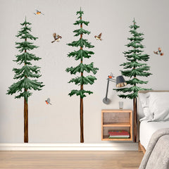 Lilacanthara flying bird decal brightens rooms and sparks imagination.