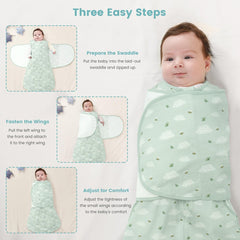 LILBESTIE Two-way zip enables silent diaper changes