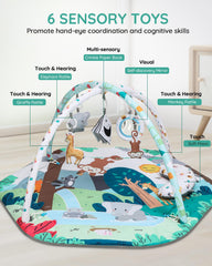 Detachable sensory toys from Lilian&Gema that encourage grasping and discovery
