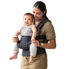 LÍLLÉbaby Complete All Seasons carrier with extendable torso adjusts for growing children and hip support.