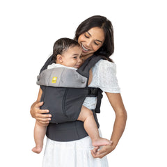 LÍLLÉbaby Complete All Seasons carrier in front carry mode offers breathable comfort for daily use.