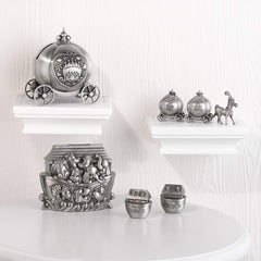 Lillian Rose carriage box two features matching design for a coordinated keepsake display.