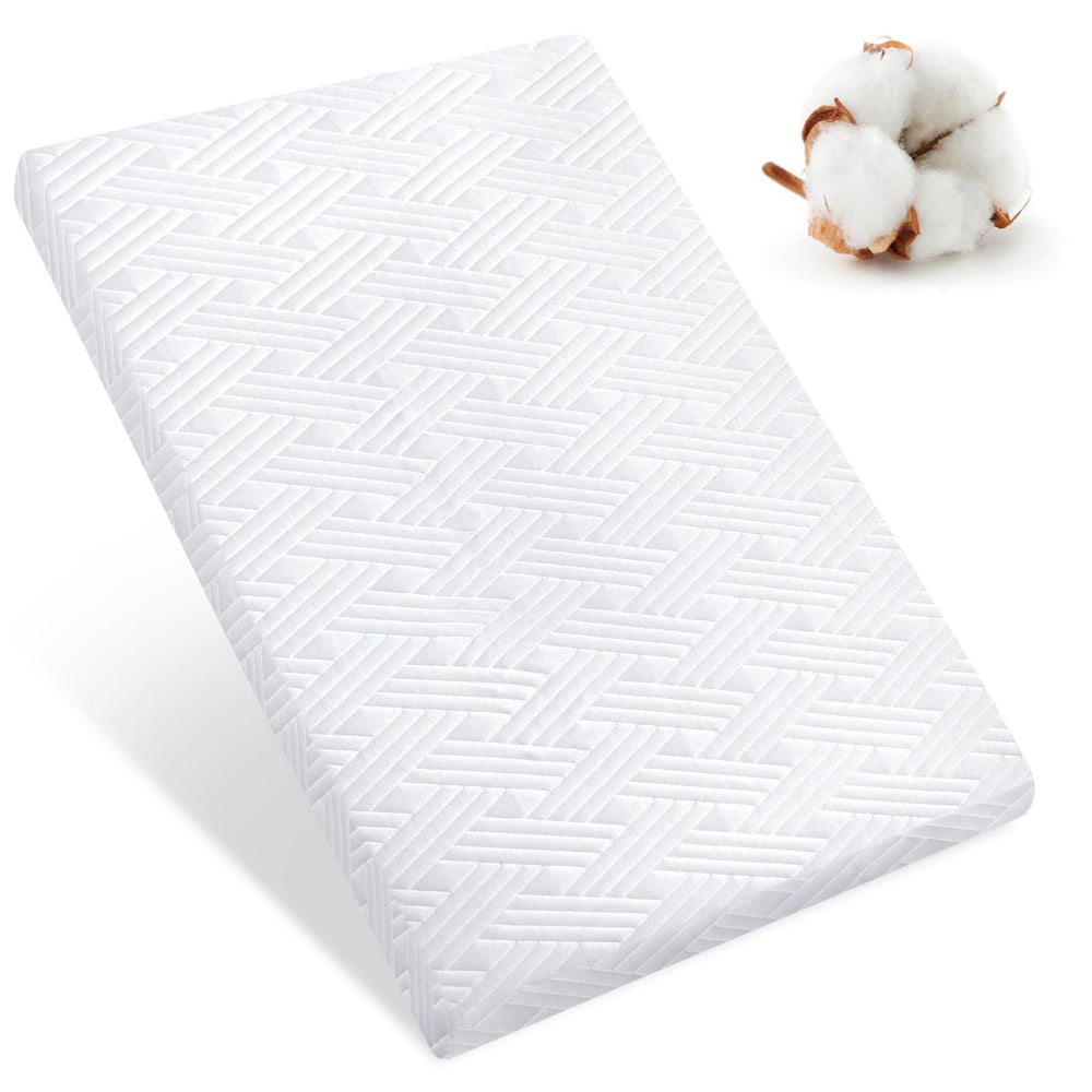 Lillibearas waterproof pack-n-play mattress pad cover offers a durable, spill-proof sleep surface.