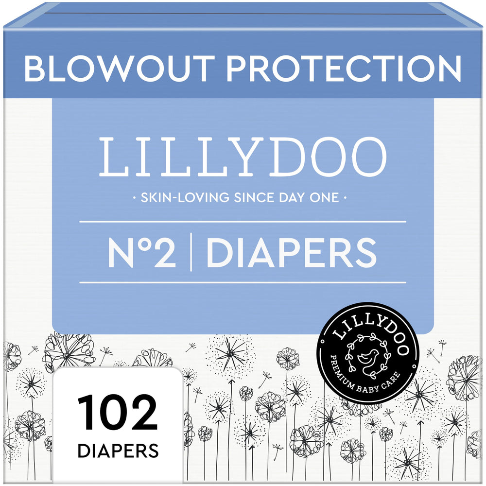 LILLYDOO Size 2 diaper with cloud-soft texture for gentle daily wear