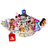 Lilly's Love stuffed animal hammock corner hanger saves space and showcases plushies.