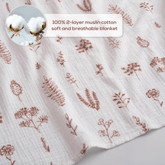 Baby wrapped in LILY O LAUREL swaddle feels cozy and secure.