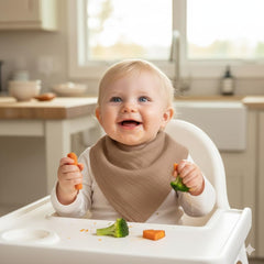 LILY O LAUREL hypoallergenic skin friendly bib on display