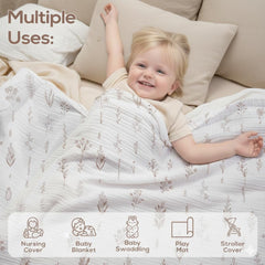 Nursing cover by LILY O LAUREL provides breathable fabric for discreet feeding.