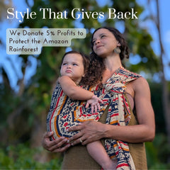Lilymoon ergonomic carry position demonstrating even weight distribution for parent comfort.