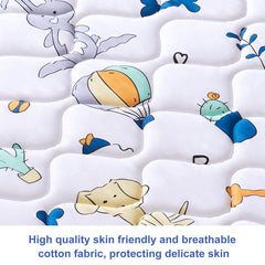 LILYVIBEBEARHAPPY quiet mattress minimizes disturbance for peaceful sleep.