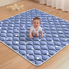 LILYVIBEBEARHAPPY premium foam play mat 50x50 on the floor for safe crawling