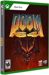 Limited Run Doom 64 Import cover art showcasing authentic retro design for collectors.