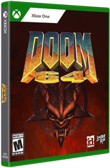 Limited Run Doom 64 Import cover art showcasing authentic retro design for collectors.