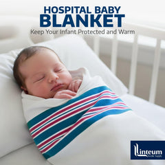 Linteum swaddle wrap 30x40 inches enables snug, versatile wrapping.