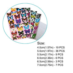 Lintopos butterfly wall decal 04 sticks on clean surfaces for a quick refresh.