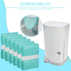 Lisyee 22% thicker liners provide durable odor protection.