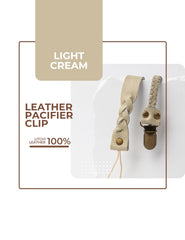 Little Bug Boutique clip on clothing with bronze clip keeps pacifier within easy reach.