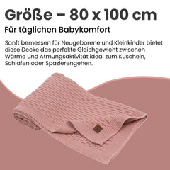 Little Dedi breathable open-knit pattern promotes air circulation