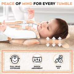 Breathable hollow center design on Little Family backpack promotes airflow.