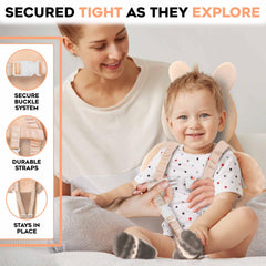Close-up of hypoallergenic fabric and PP cotton fill on Little Family protector.