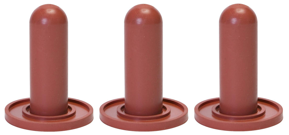 Little Giant calf nipples screw-on with 93SC caps for easy calf feeding