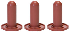 Little Giant calf nipples screw-on with 93SC caps for easy calf feeding