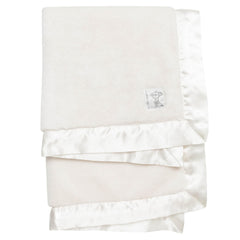 Little Giraffe Posh Mink baby blanket double-sided plush for ultimate softness against the skin.