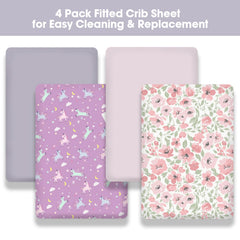 Little Grape Land neutral solid crib sheet for versatile baby room decor