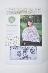 Little Me nursing cover lightweight breathable fabric for comfort.