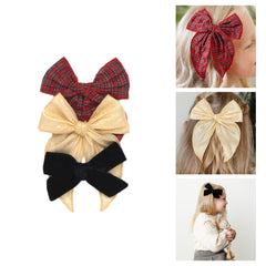 Little Poppy Co Olivia Set oversized on reversible clip for bold daily wear and easy styling.