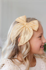 Little Poppy Co three bows set premium fabric ensures vibrant colors for everyday outfits.