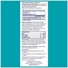Little Remedies Gripe Water dosage dropper aids safe administration