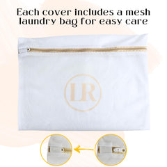 Close-up of Little Rou Peekaboo Knit privacy design for focused feeding moments