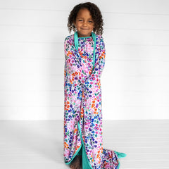 Little Sleepies Cloud Blanket 50x50 size ideal for babies and toddlers.