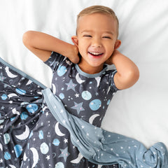 Little Sleepies Cloud Blanket nursery decor setup demonstrates cozy, breathable comfort for crib.