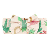 Little Sleepies Luxe Bow Headband Ready to Rodeo with loops for easy wear and lasting softness.