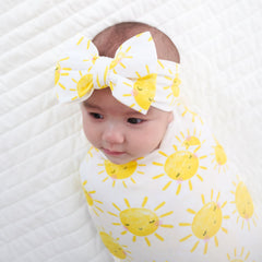 Little Sleepies newborn set with soft, breathable fabric year-round.