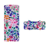 Little Sleepies swaddle in Sweet Pea showing buttery softness for cozy newborn cuddles.
