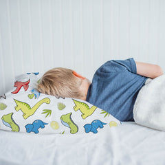 Little Sleepy Head envelope-closure pillow case highlighting secure fit
