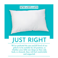 Little Sleepy Head ergonomic-neck-support-pillow promotes proper alignment for kids.