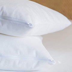 Close-up of soft fabric on Little Sleepy Head pillow protector