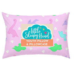 Little Sleepy Head youth pillow 16x22 for cozy, kid-friendly sleep